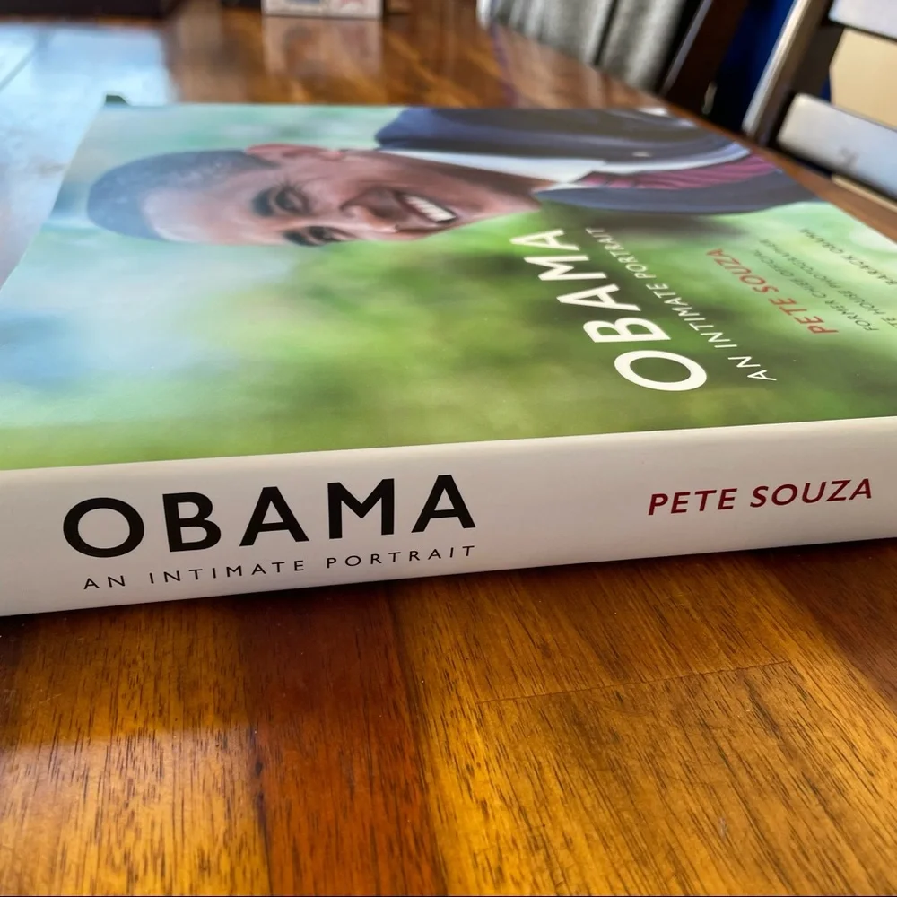 Obama: an Intimate Portrait hardcover coffee table book of Pete Souza’s photos